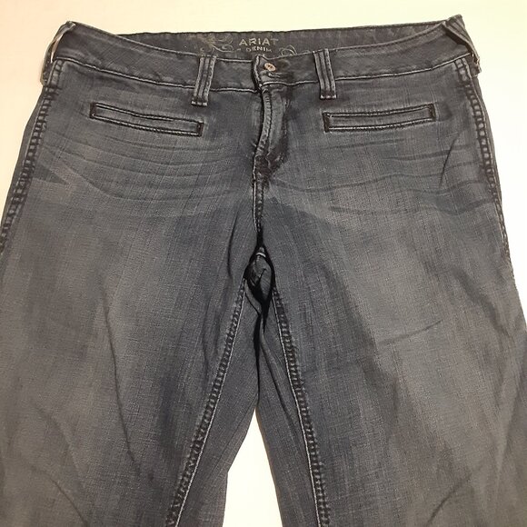 Ariat Ella Bluebell Mid Rise Wide Leg Women's Trousers 10018360 Size 33R - Picture 2 of 9